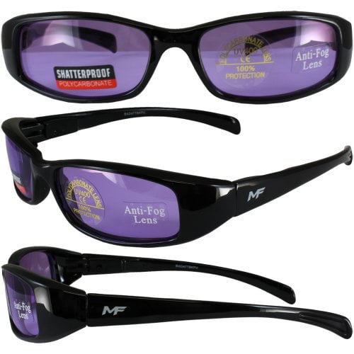 MF Bad Attitude Goggles Black Frame//Purple Lens